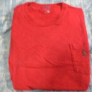 RALPH LAUREN LOGO POCKET T-SHIRT MEDIUM